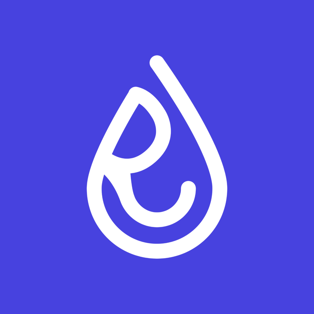 RippleLogoWhiteonBlue